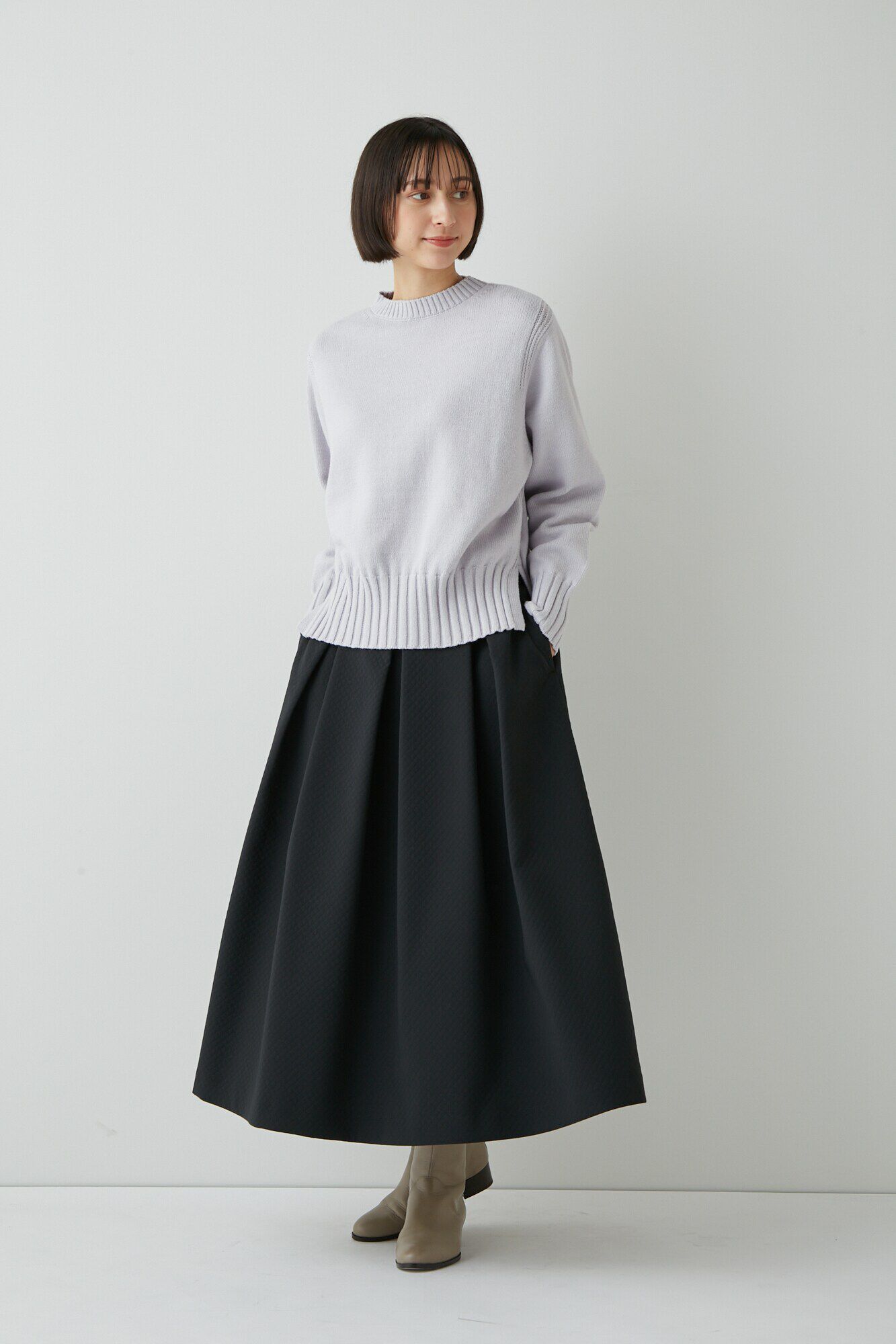  「◆ローゲージコットンポリエステルニット」|ニット・セーター|