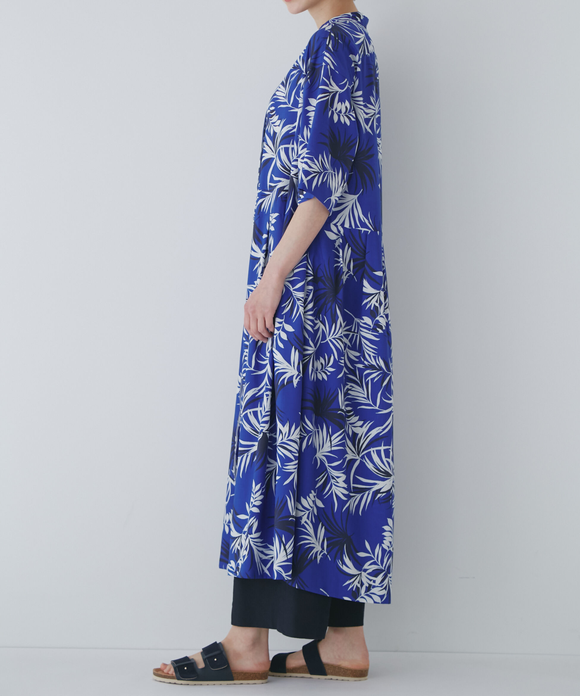  「◆リーフプリントワンピース」|ワンピース|