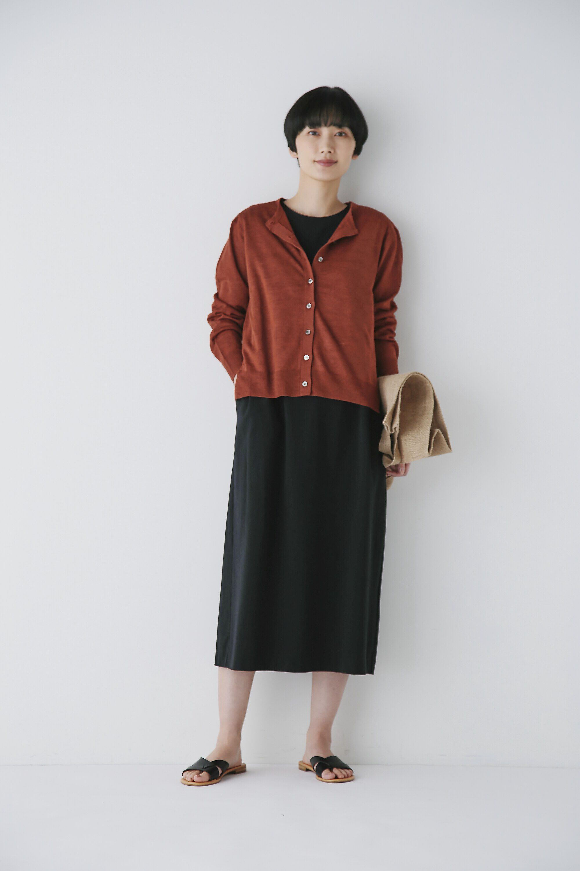  「◆ラミーハイゲージカーディガン」|ニット・セーター|