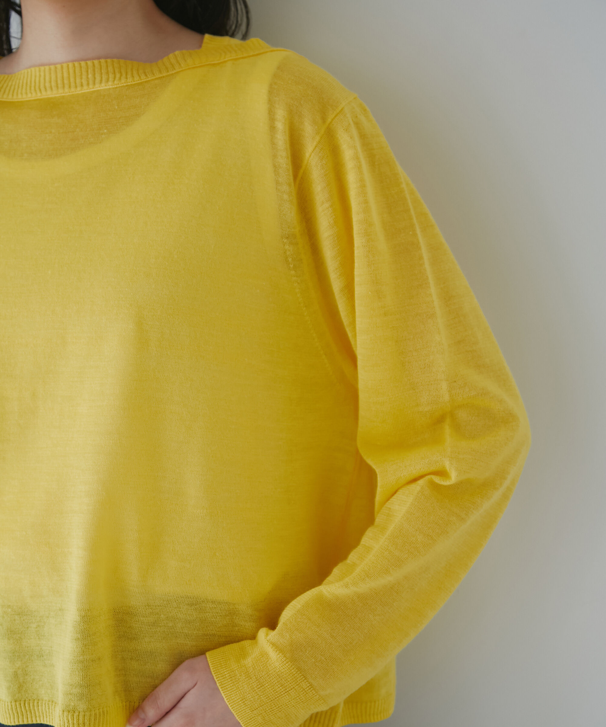  「◆ラミーハイゲージプルオーバー」|ニット・セーター|