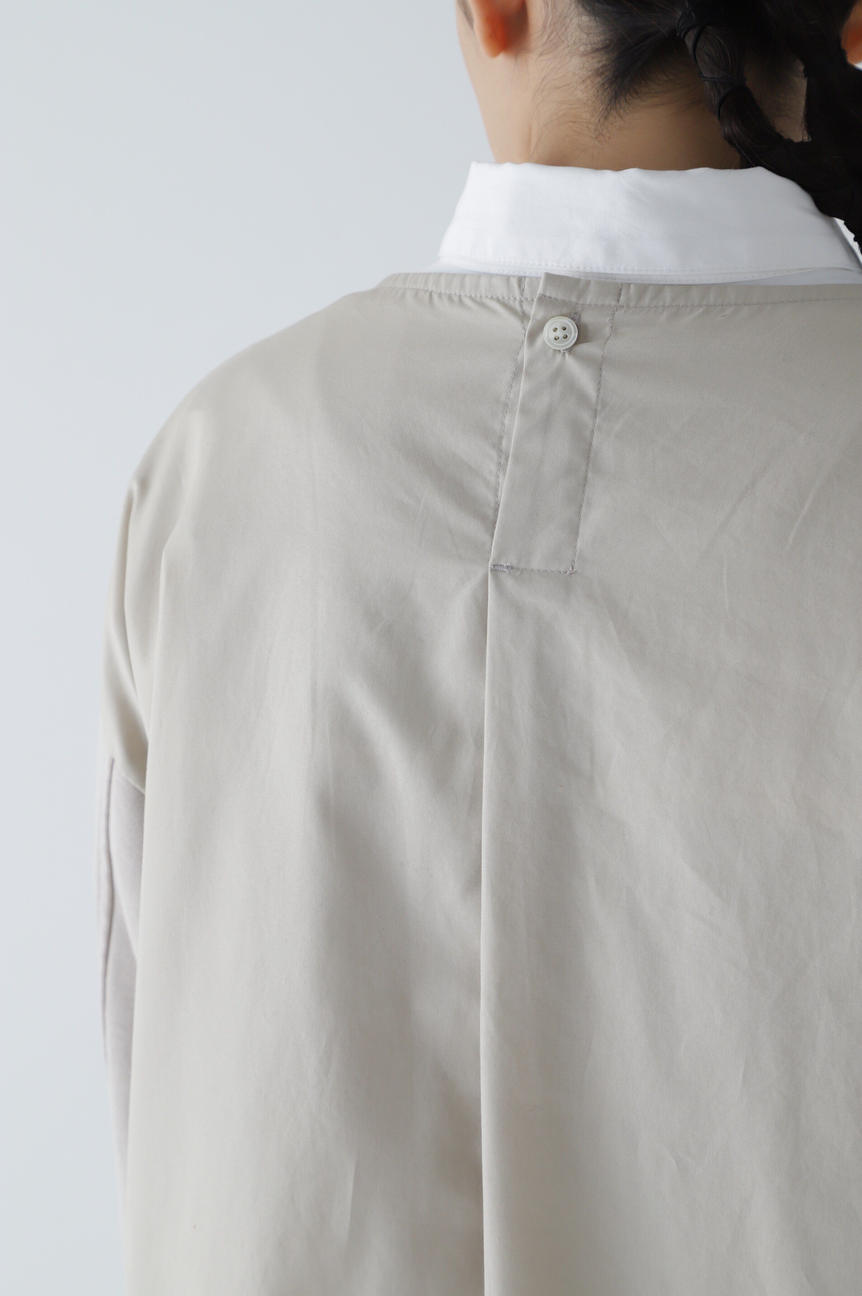  「◆布帛コンビダンボールニット」|Tシャツ・カットソー|