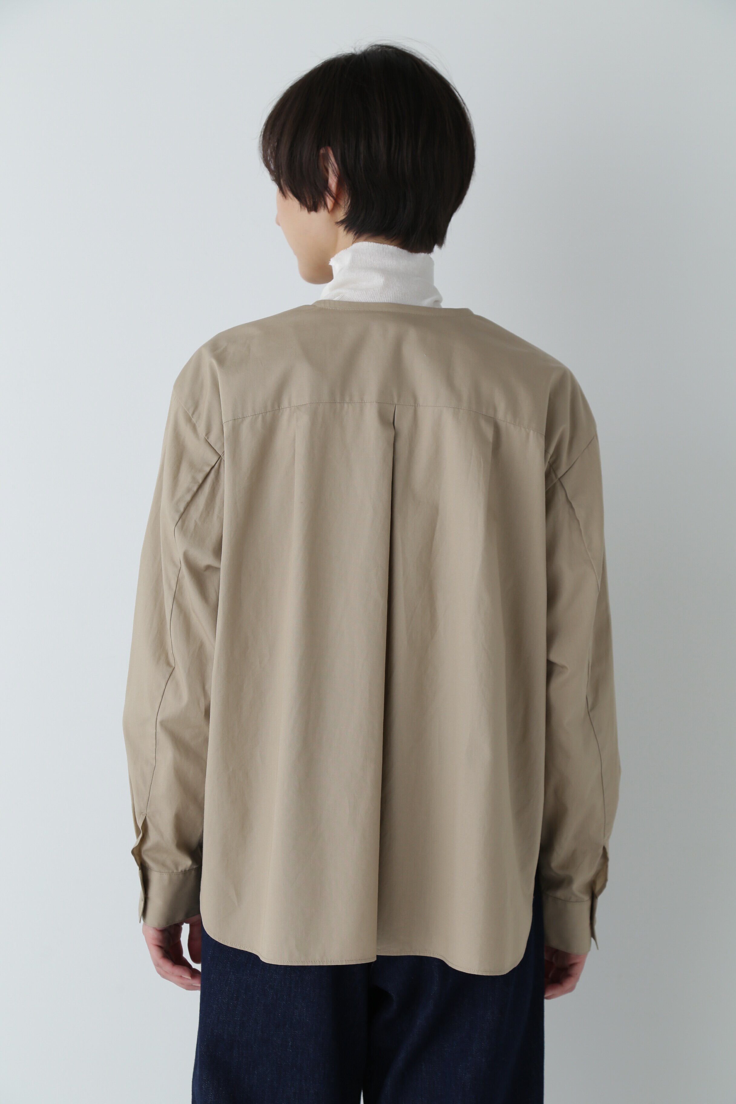  「ツイードドッキングブラウス」|シャツ・ブラウス|