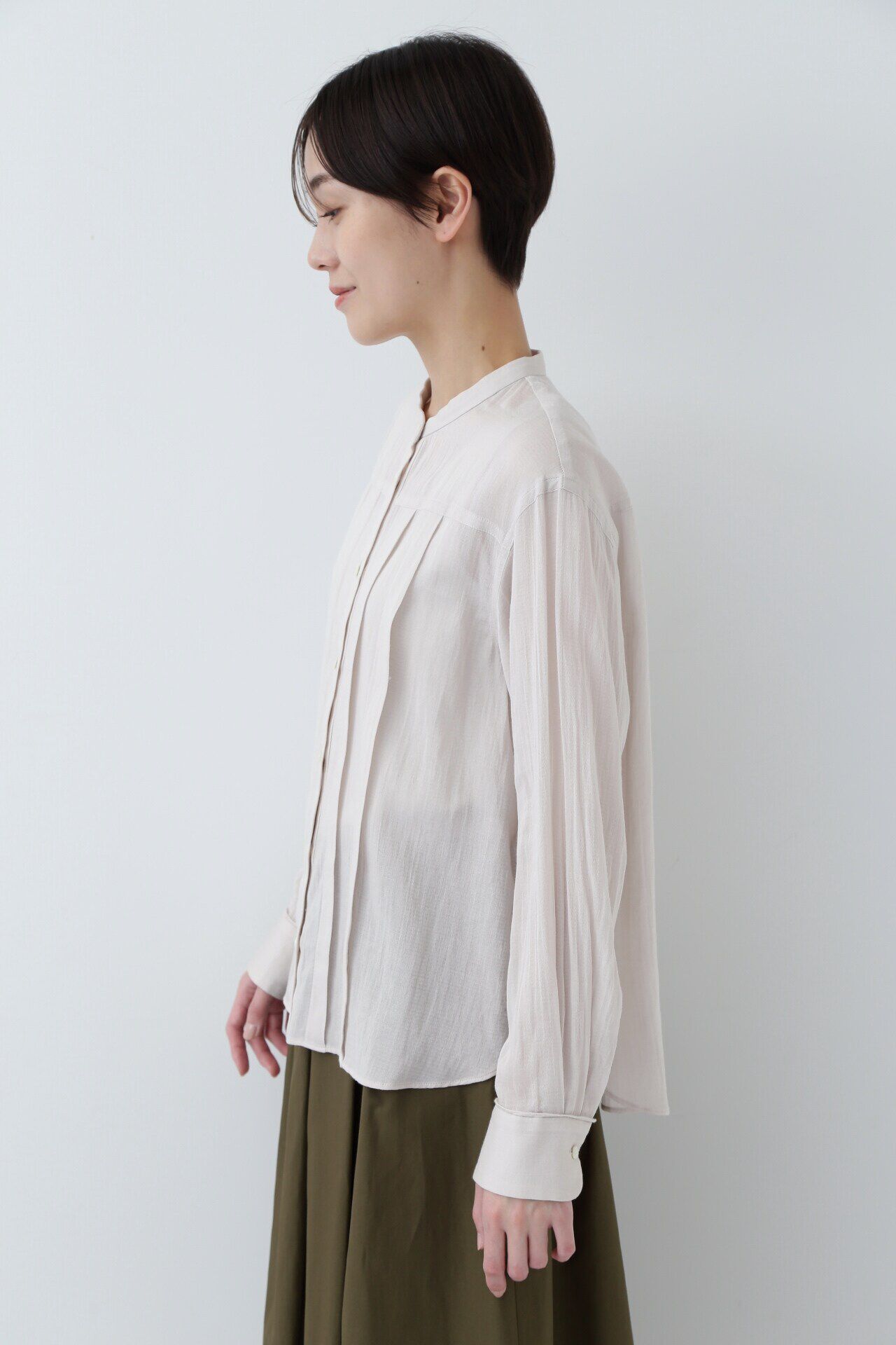  「◆ドビーシフォンブラウス」|シャツ・ブラウス|