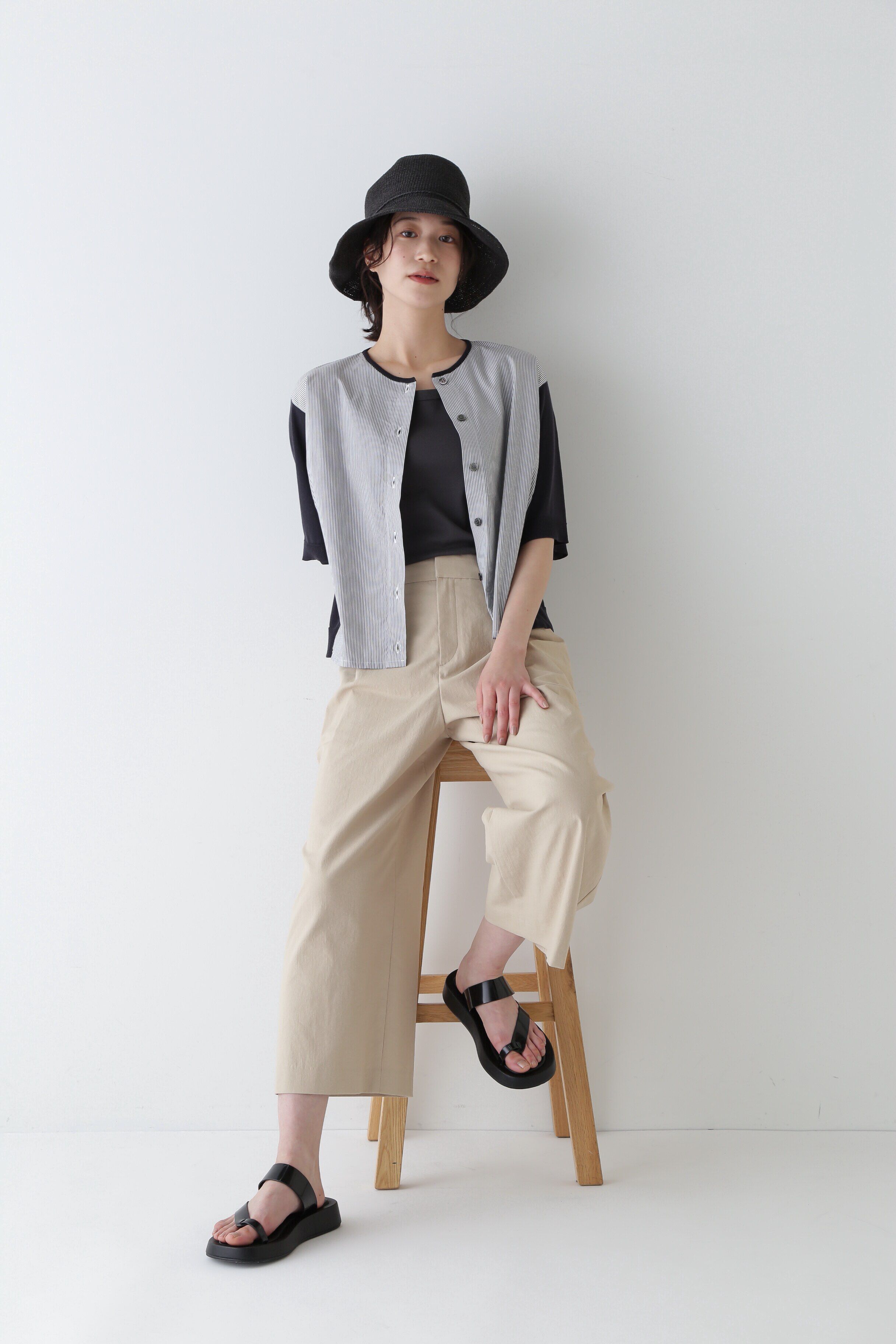  「◆布帛コンビニット」|ニット・セーター|