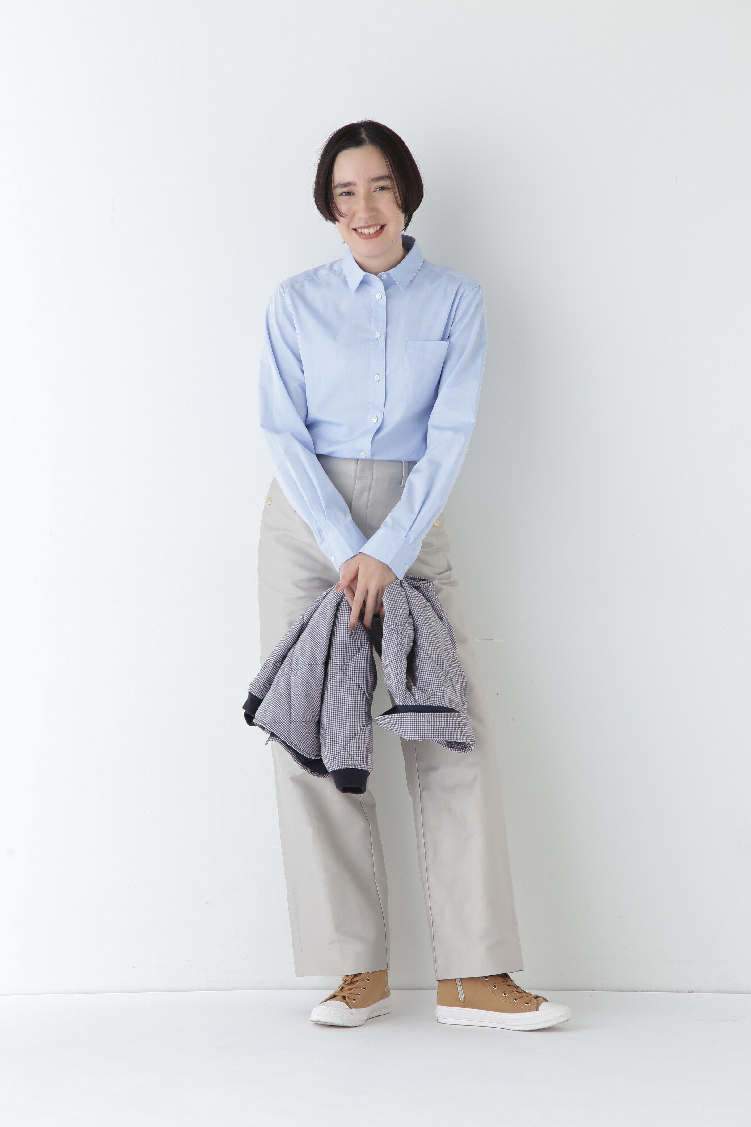  「◆ベーシックカラーシャツ」|シャツ・ブラウス|