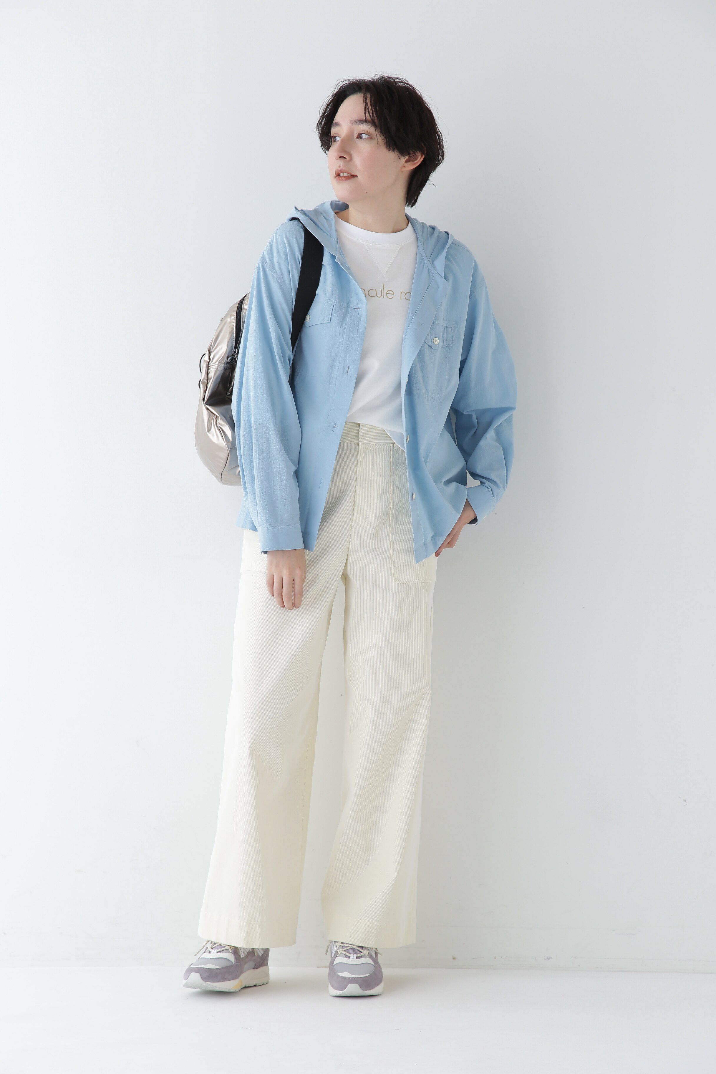  「◆コードストレッチベイカーセミワイドパンツ」|その他|