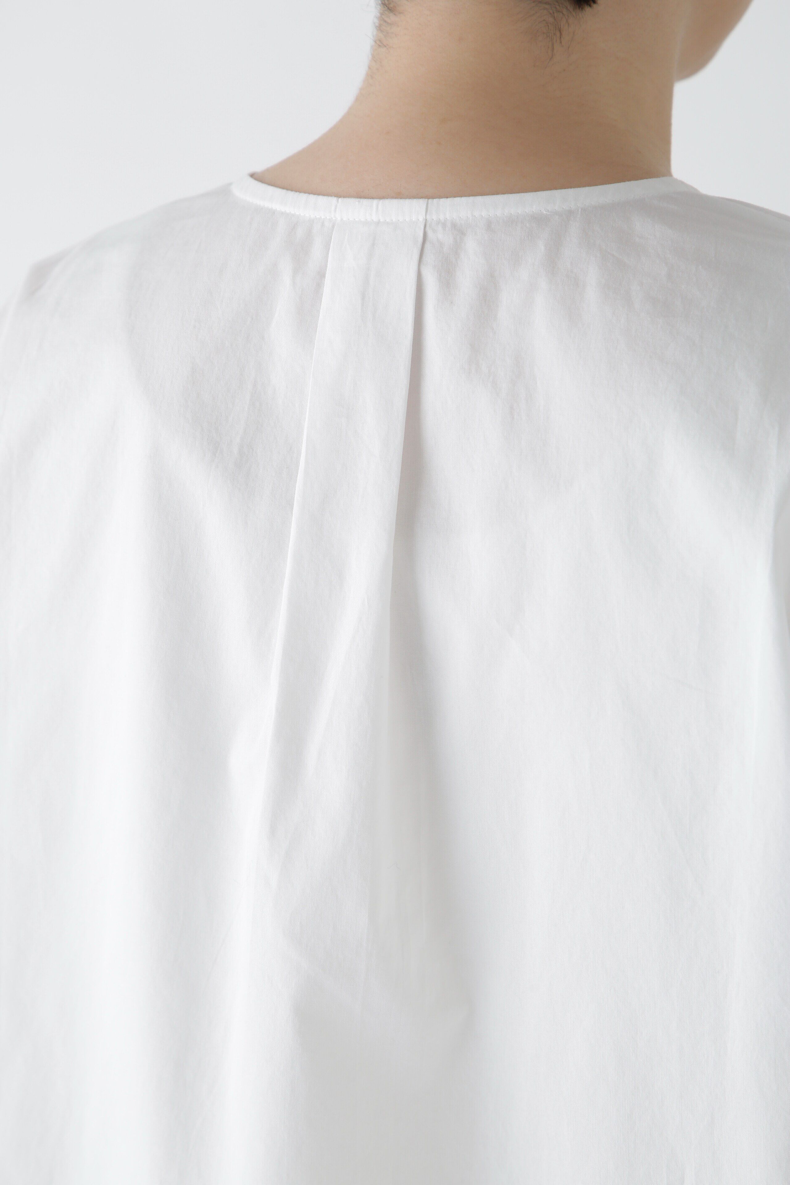  「◆コットンツイルレースドッキングブラウス」|シャツ・ブラウス|