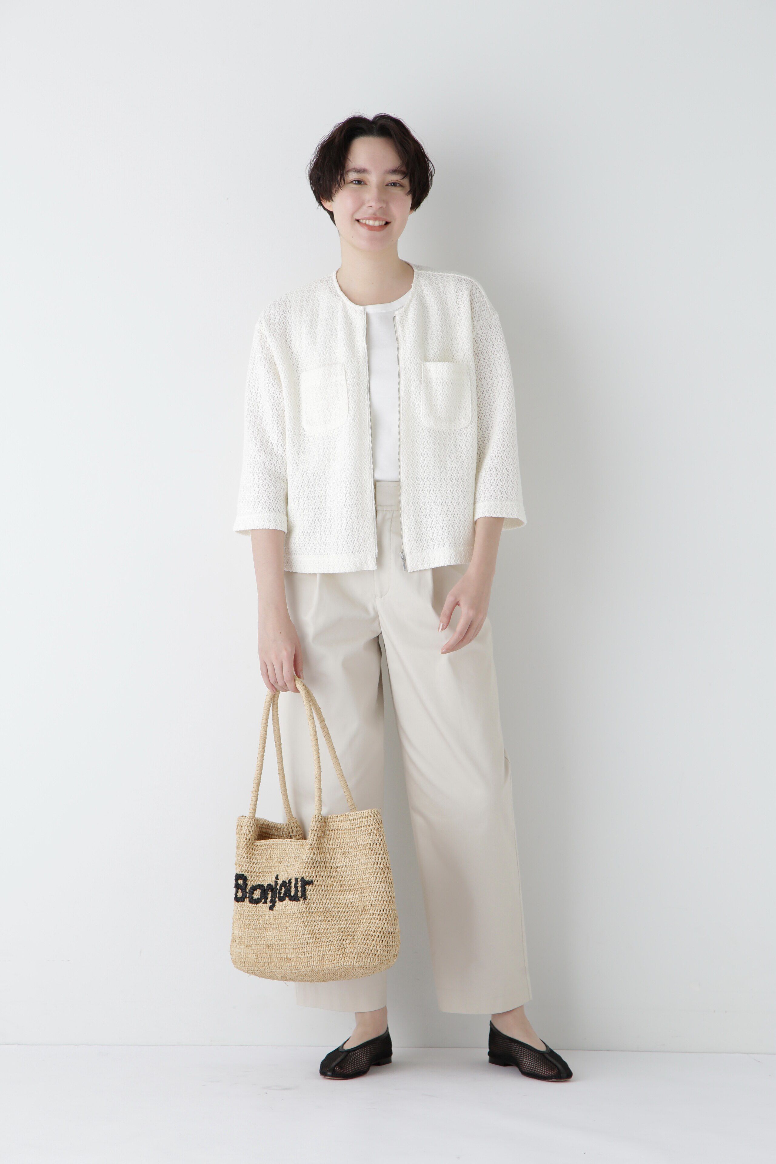  「◆【撥水】コンパクトギャバパンツ」|その他|