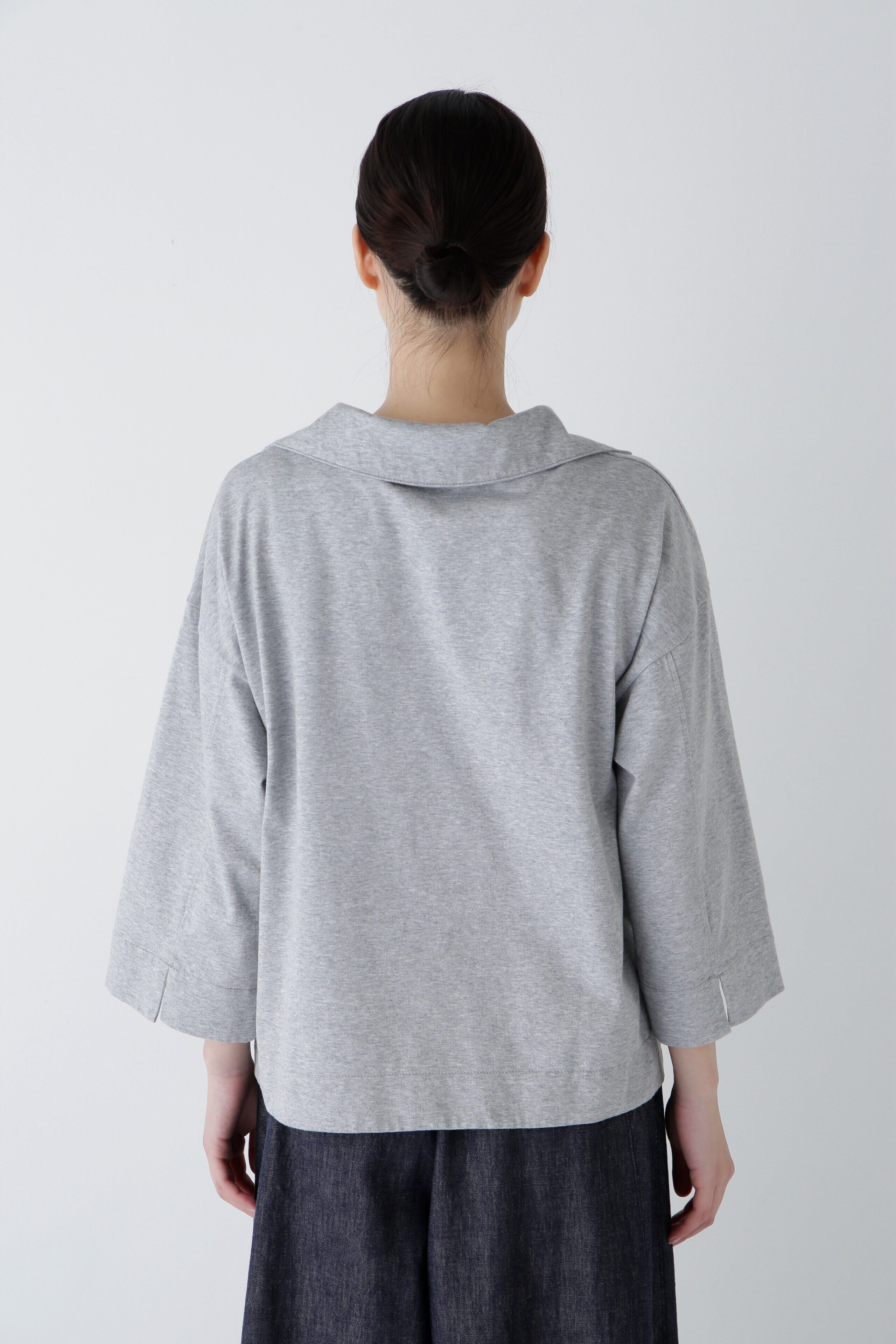  「◆【接触冷感】コットンポリエステルプレーティング天竺カットソー」|Tシャツ・カットソー|