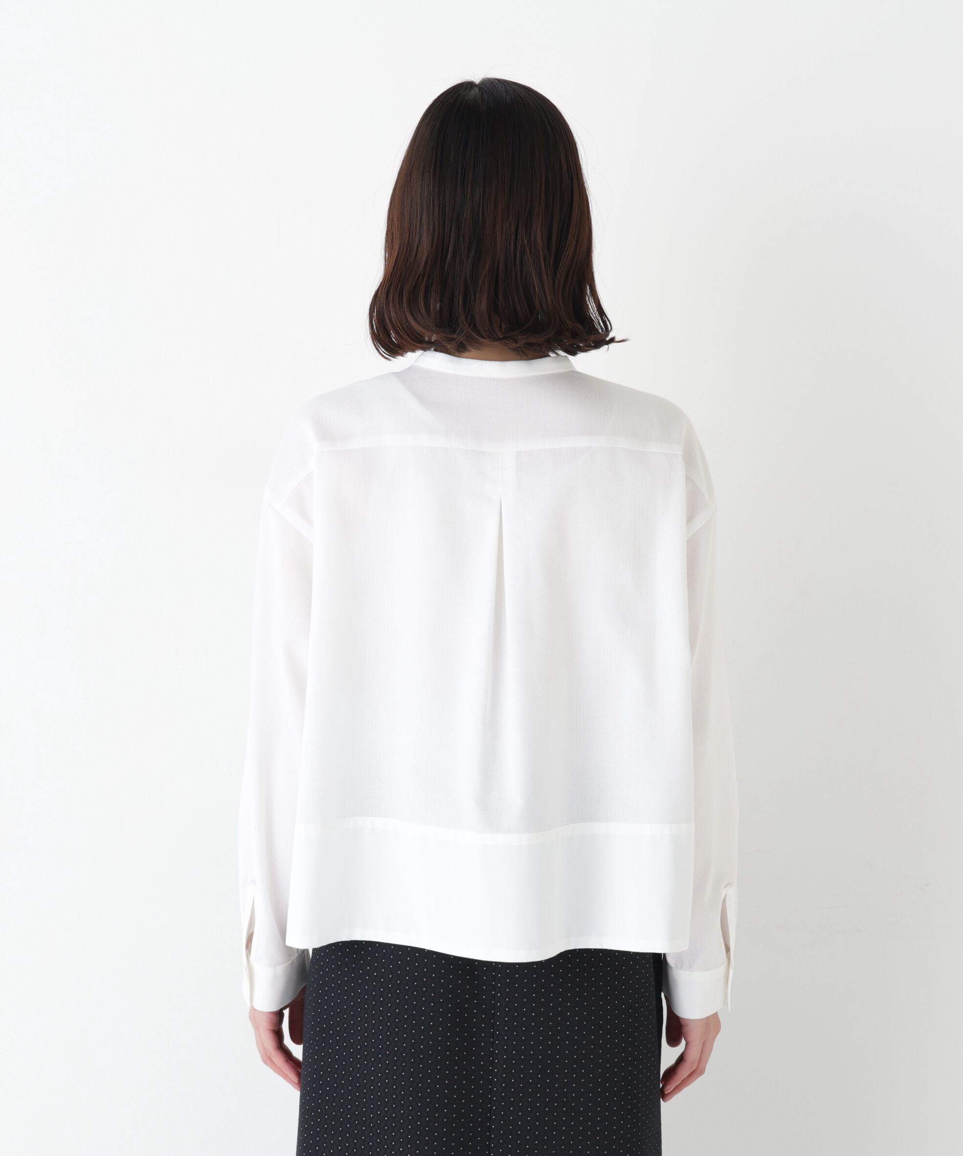  「◆アイスコットンドビーシャツ」|シャツ・ブラウス|