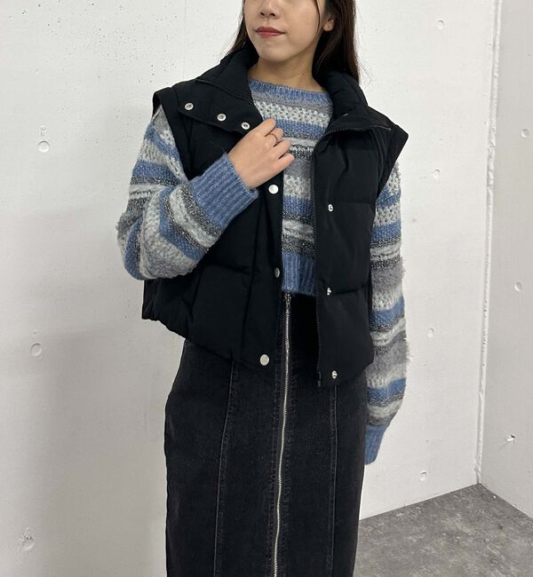 archives「２ｗａｙショート中綿ブルゾン」|ダウン|