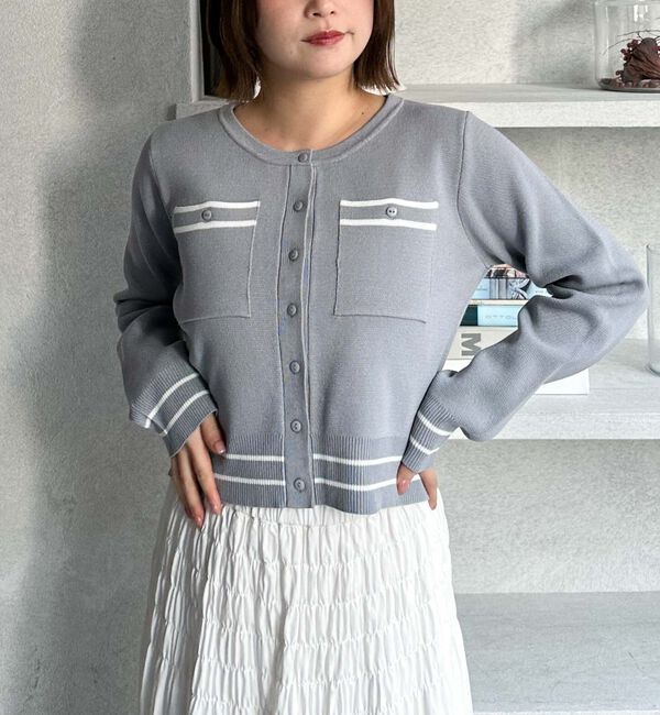 archives「ミラノリブラインニットカーディガン」|カーディガン|