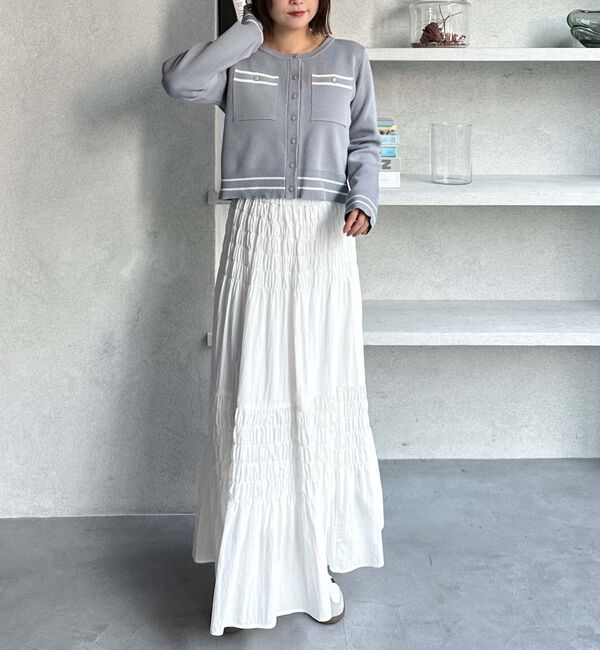 archives「ミラノリブラインニットカーディガン」|カーディガン|