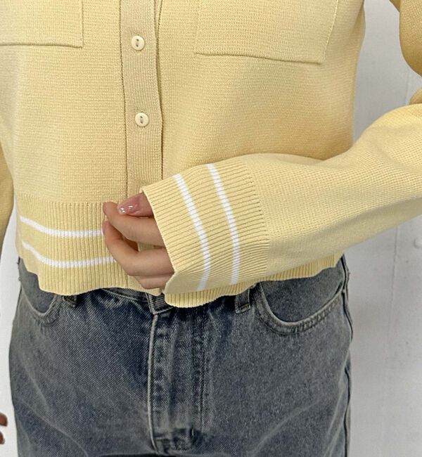 archives「ミラノリブラインニットカーディガン」|カーディガン|