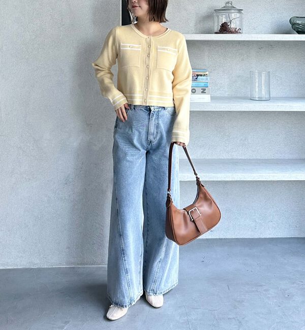 archives「ミラノリブラインニットカーディガン」|カーディガン|