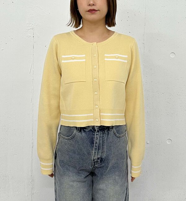 archives「ミラノリブラインニットカーディガン」|カーディガン|