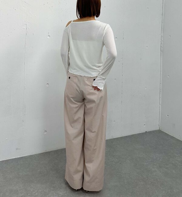 archives「ワイドタックチノパンツ」|チノ|