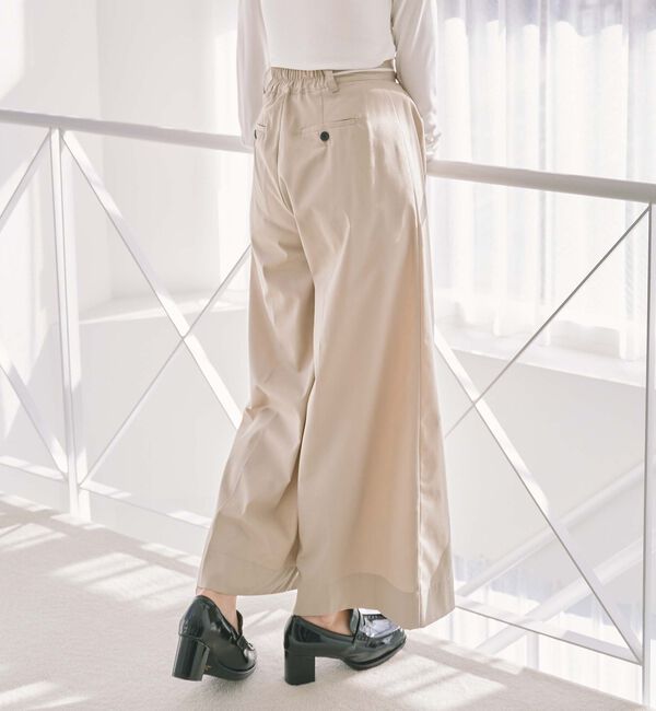 archives「ワイドタックチノパンツ」|チノ|
