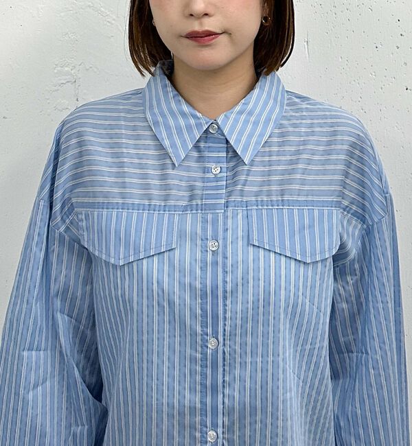 archives「&rsquo;シアーストライプアソートショートシャツ&rsquo;」|シャツ・ブラウス|