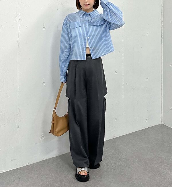 archives「&rsquo;シアーストライプアソートショートシャツ&rsquo;」|シャツ・ブラウス|