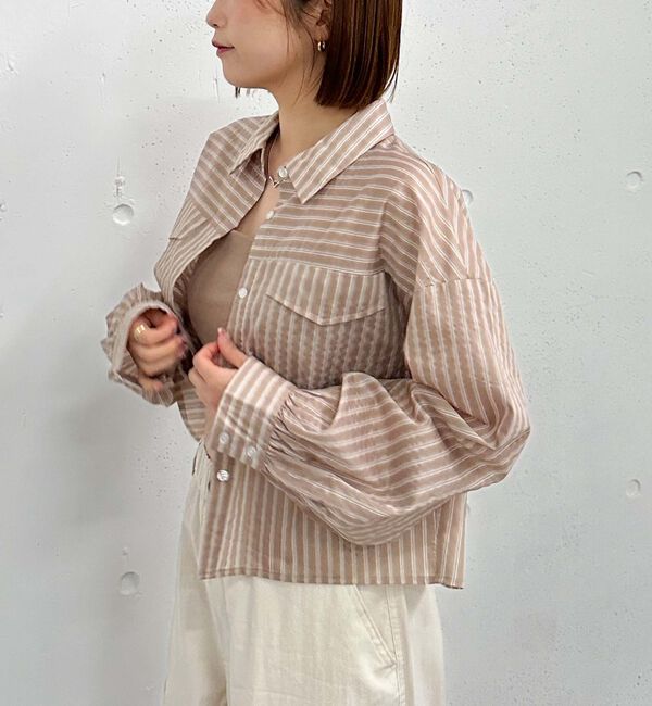 archives「&rsquo;シアーストライプアソートショートシャツ&rsquo;」|シャツ・ブラウス|