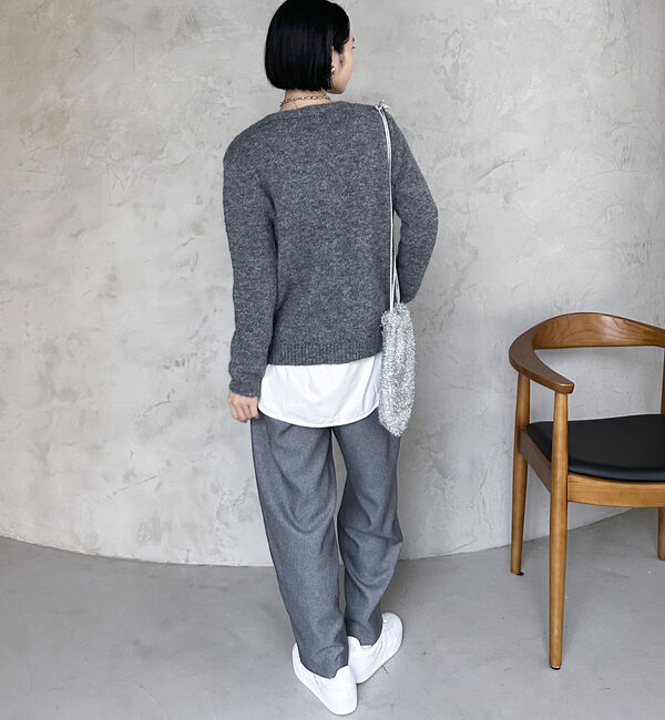 Doux archives「ワンタックカーブパンツ」|チノ|