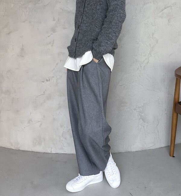 Doux archives「ワンタックカーブパンツ」|チノ|