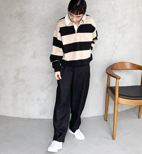 Doux archives「ワンタックカーブパンツ」|チノ|