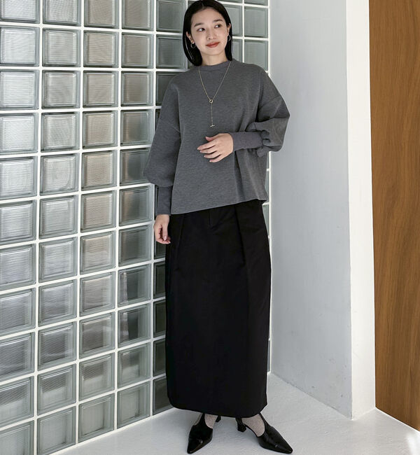 Doux archives「ワンタックコクーンスカート」|スカート|