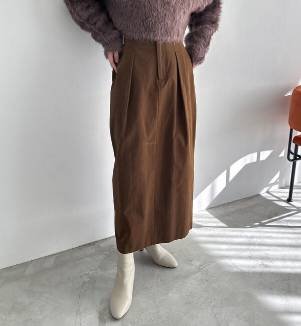 Doux archives「ワンタックコクーンスカート」|スカート|