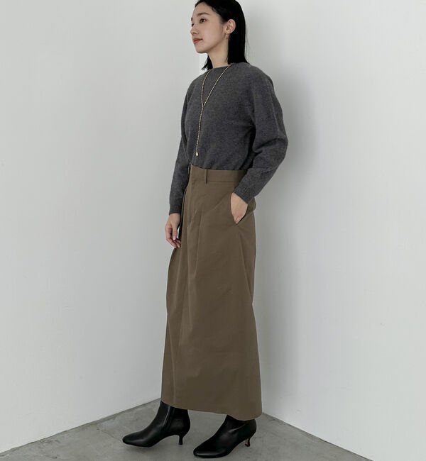 Doux archives「ワンタックコクーンスカート」|スカート|