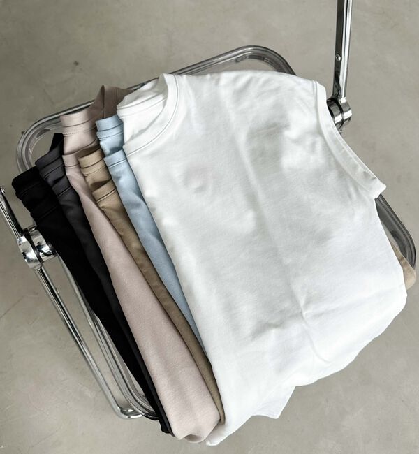 Doux archives「袖折り返しＴシャツ」|Tシャツ・カットソー|OFF WHITE