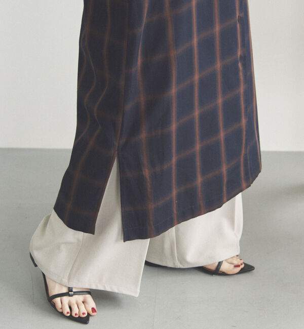 Doux archives「チェックシャツワンピース」|ワンピース|