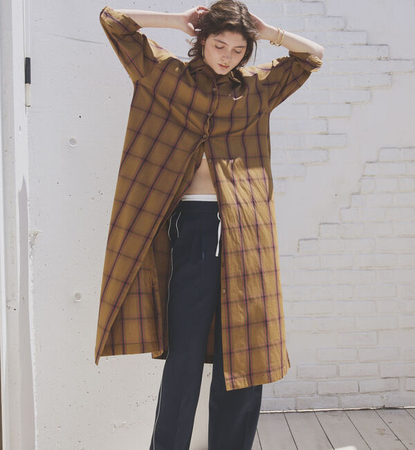 Doux archives「チェックシャツワンピース」|ワンピース|