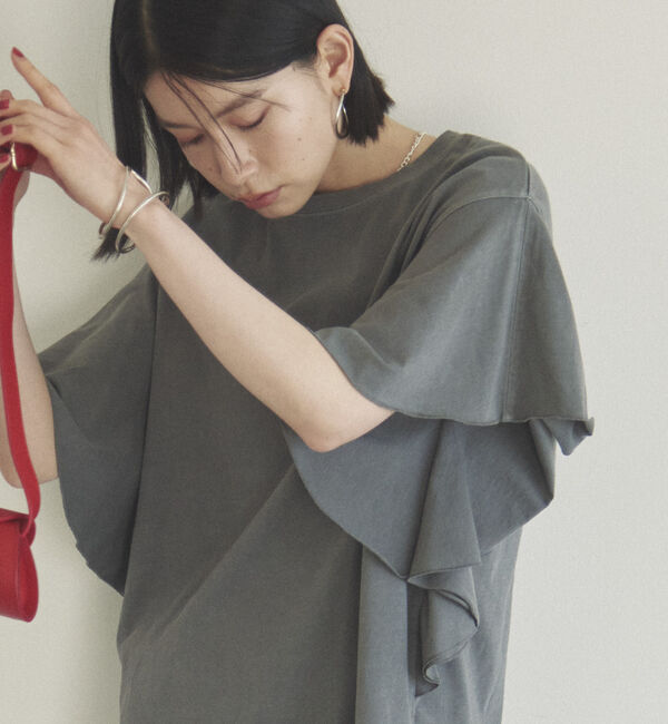 Doux archives「ピグメントラッフルＴｅｅ」|Tシャツ・カットソー|