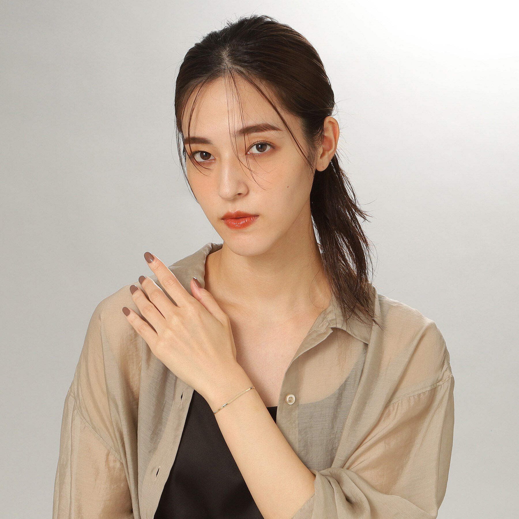 COCOSHNIK「K10スーパーベネフラット ブレスレット」|ブレスレット・バングル|