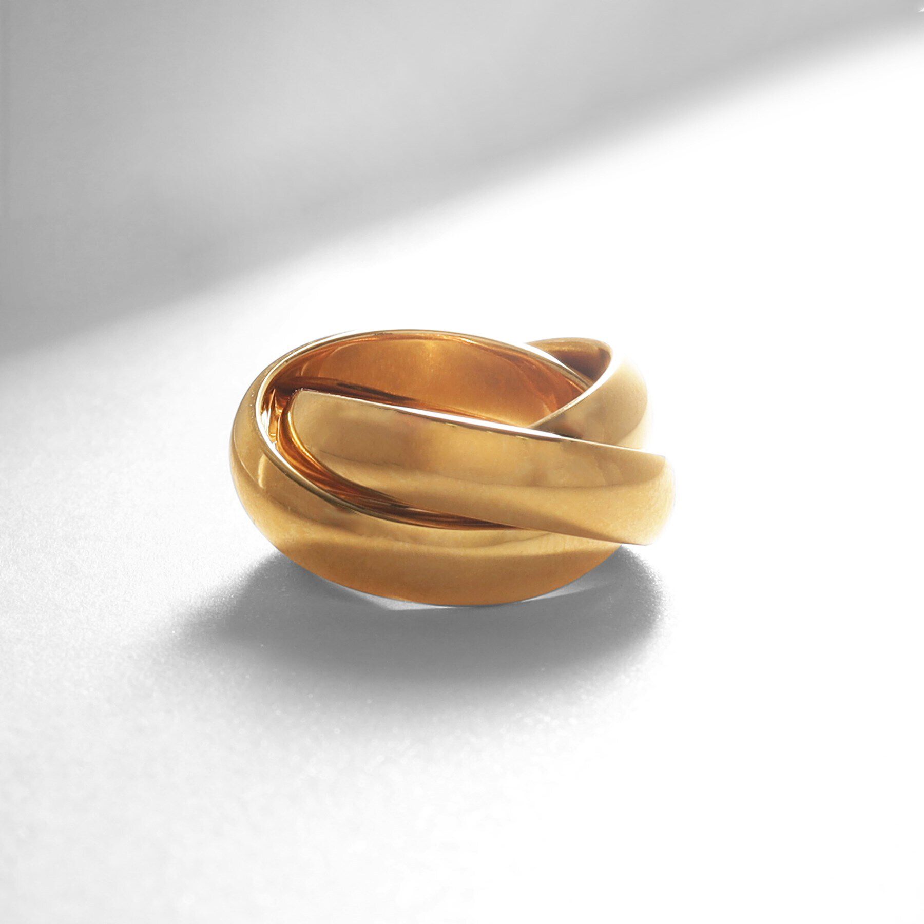 COCOSHNIK ONKITSCH「シルバー ボリュームリング ドームトリプル リング GP」|リング|