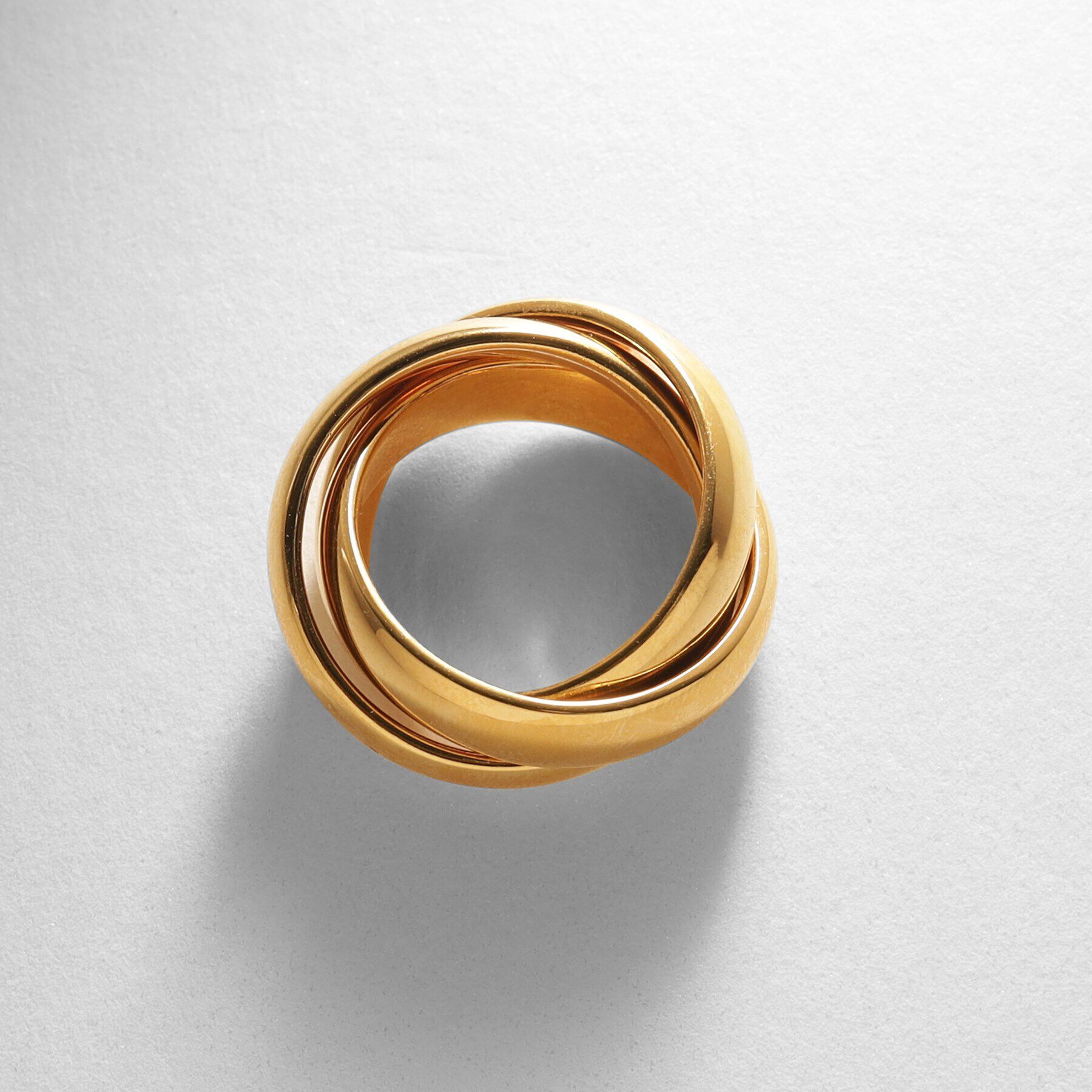 COCOSHNIK ONKITSCH「シルバー ボリュームリング ドームトリプル リング GP」|リング|