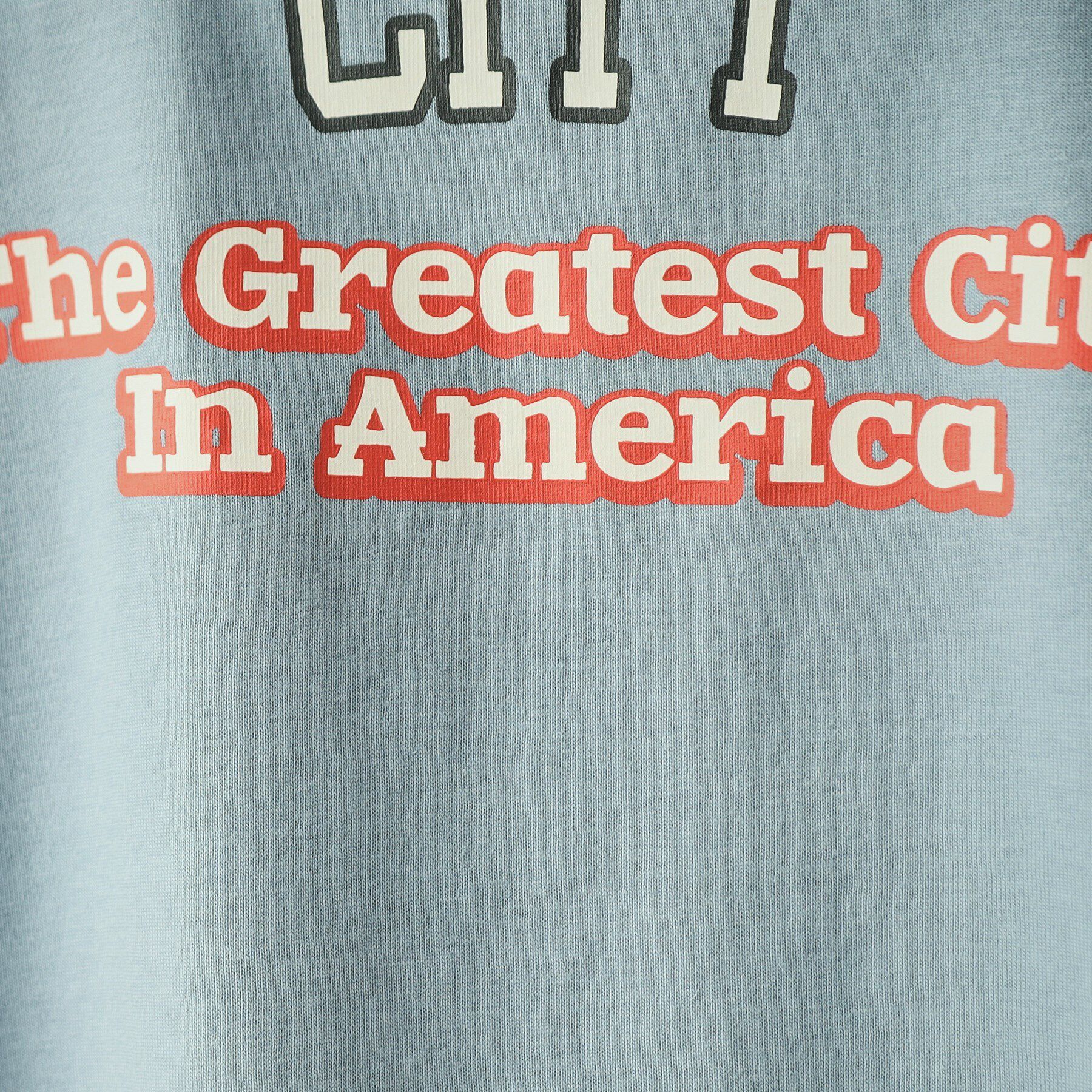 SHOO･LA･RUE「【洗える】ロゴデザインでこなれ見え フリルスリーブTシャツ」|Tシャツ・カットソー|