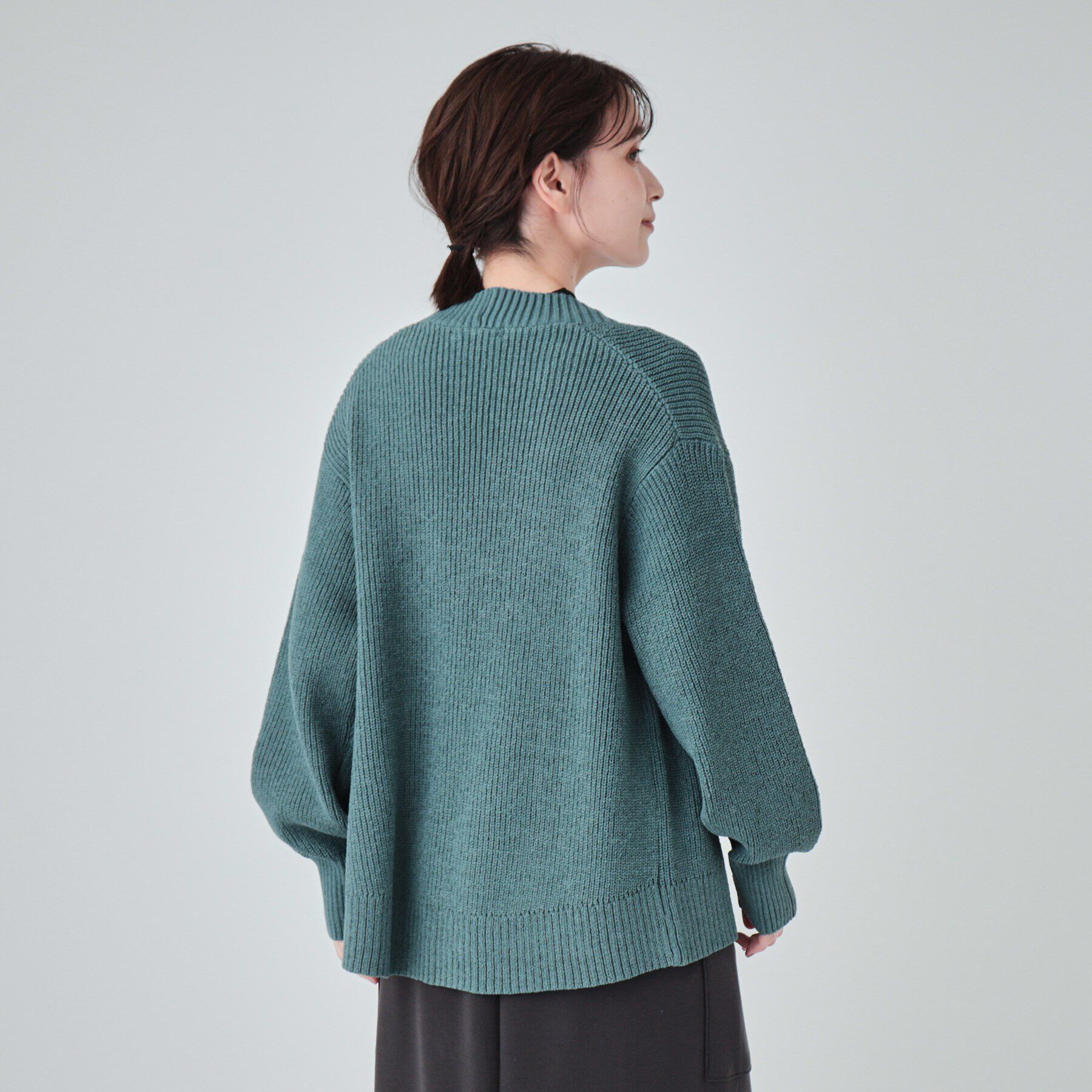 SHOO･LA･RUE「【洗える】ざっくり編みトッパーカーディガン」|カーディガン|