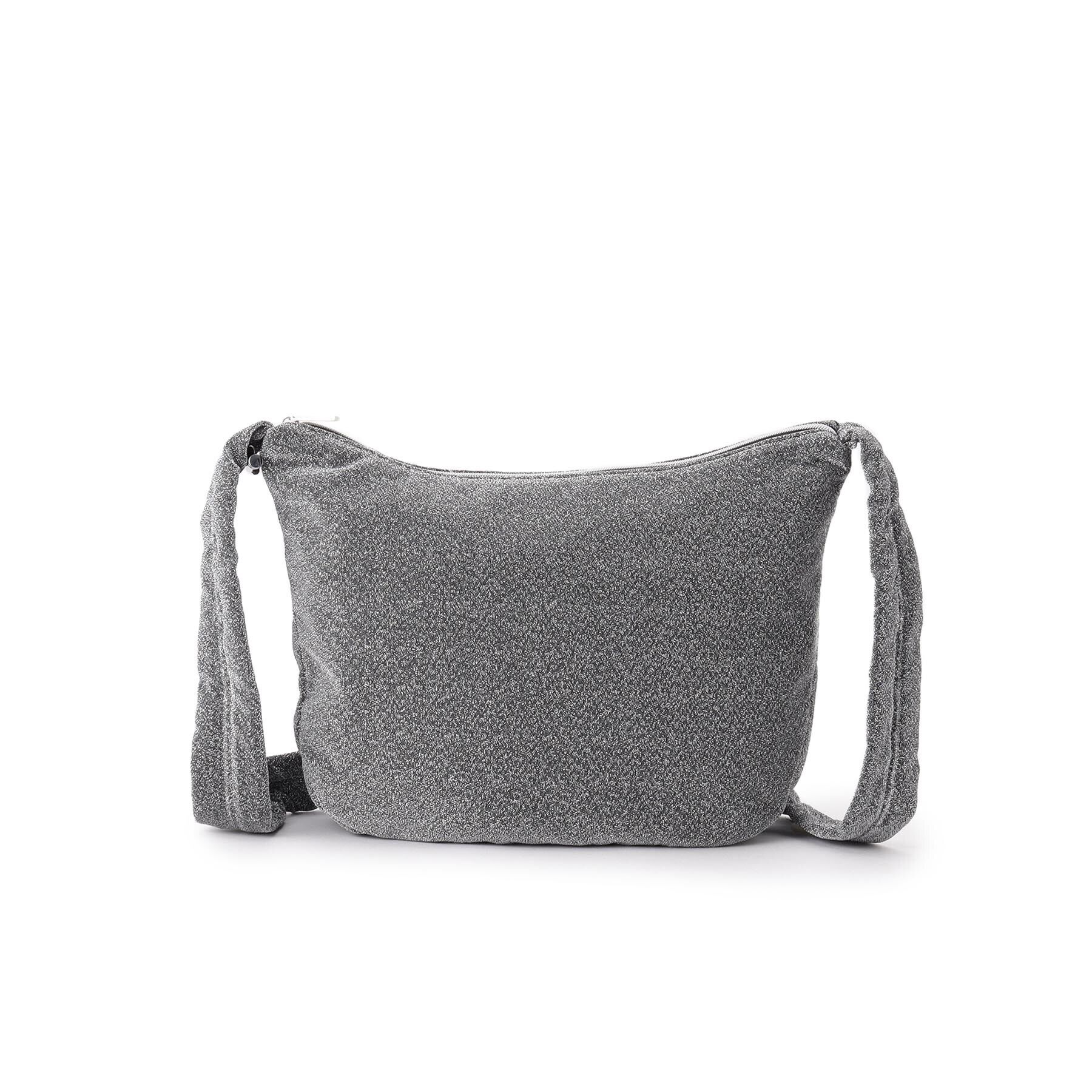 SHOO･LA･RUE「旬なラメ使いが目を惹く ギャザーショルダーバッグ」|ショルダー・メッセンジャー|