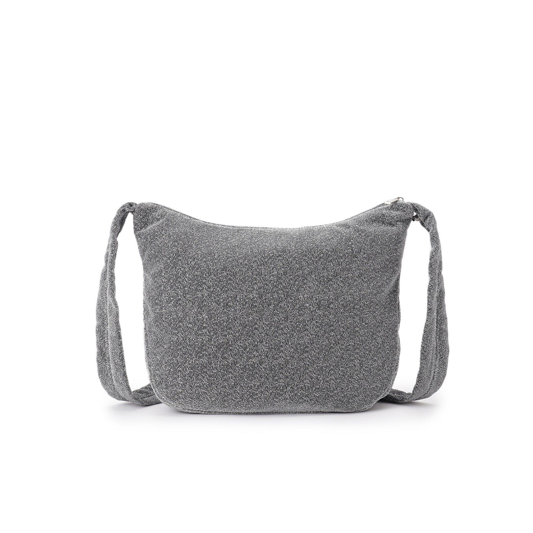 SHOO･LA･RUE「旬なラメ使いが目を惹く ギャザーショルダーバッグ」|ショルダー・メッセンジャー|