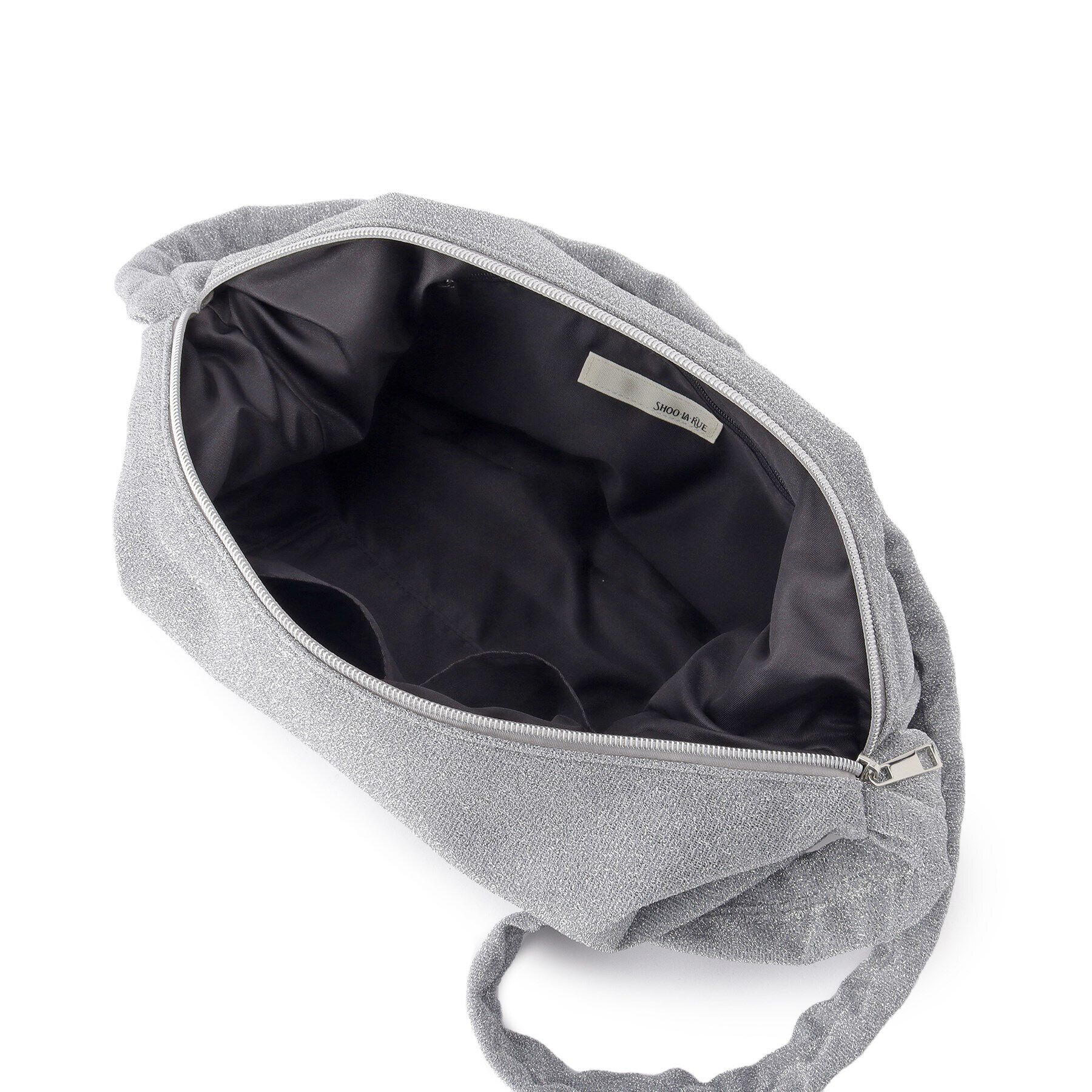 SHOO･LA･RUE「旬なラメ使いが目を惹く ギャザーショルダーバッグ」|ショルダー・メッセンジャー|