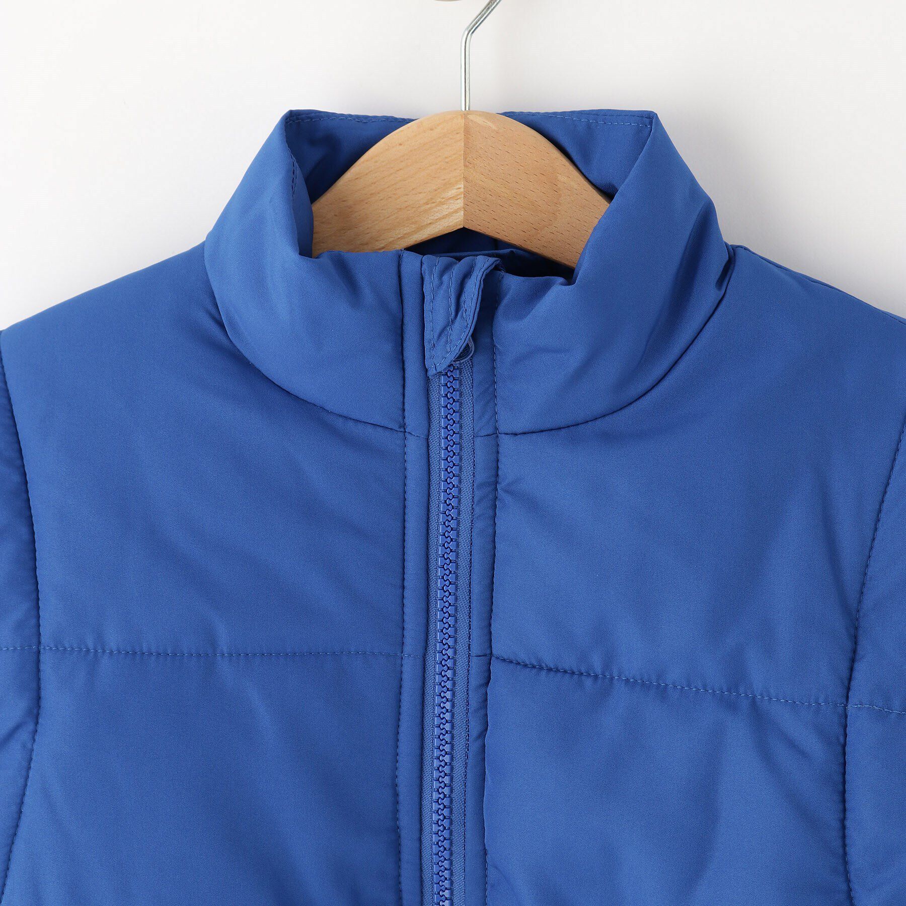 SHOO･LA･RUE「【110-140cm/撥水/男女兼用】お袖取り外し2WAY中綿ブルゾン」|ブルゾン・スタジャン|