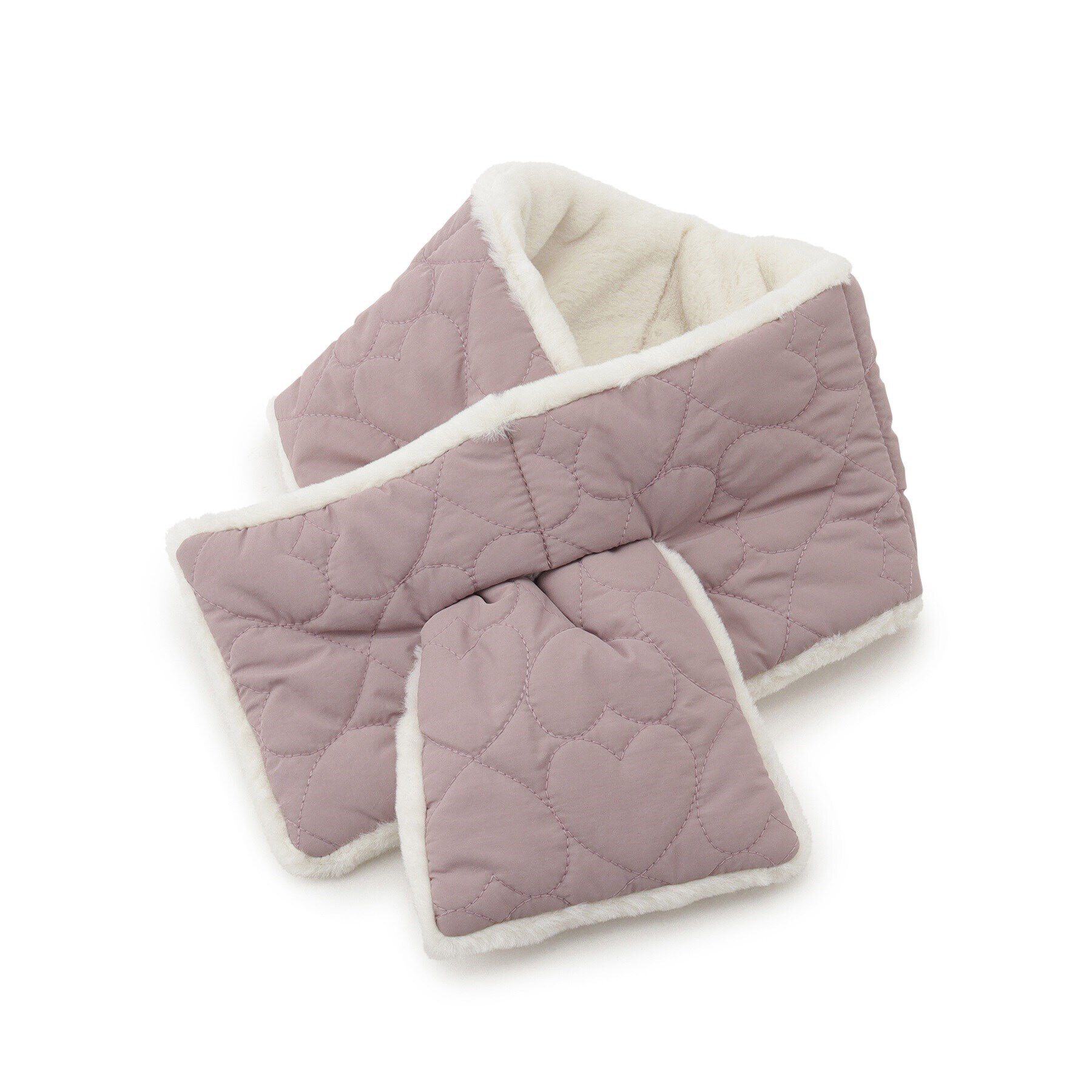 SHOO･LA･RUE「ハートキルトマフラー」|マフラー|