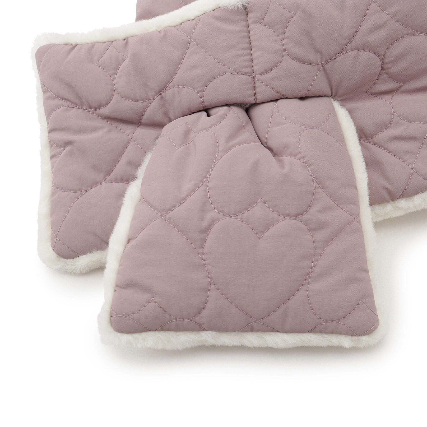 SHOO･LA･RUE「ハートキルトマフラー」|マフラー|