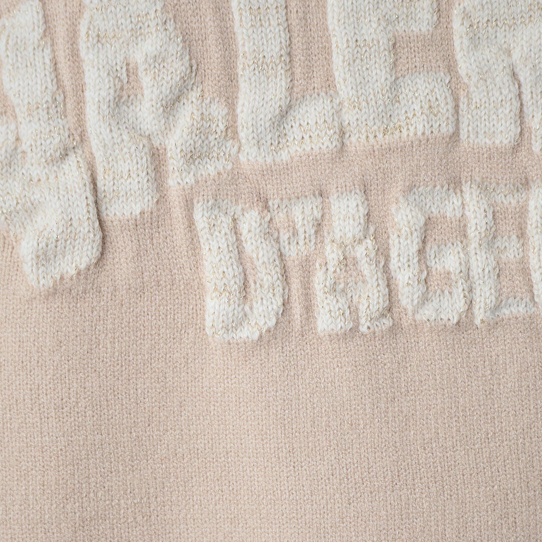 SHOO･LA･RUE「【静電気軽減/洗える/S-LL】もちもち ふっくらロゴニット」|ニット・セーター|