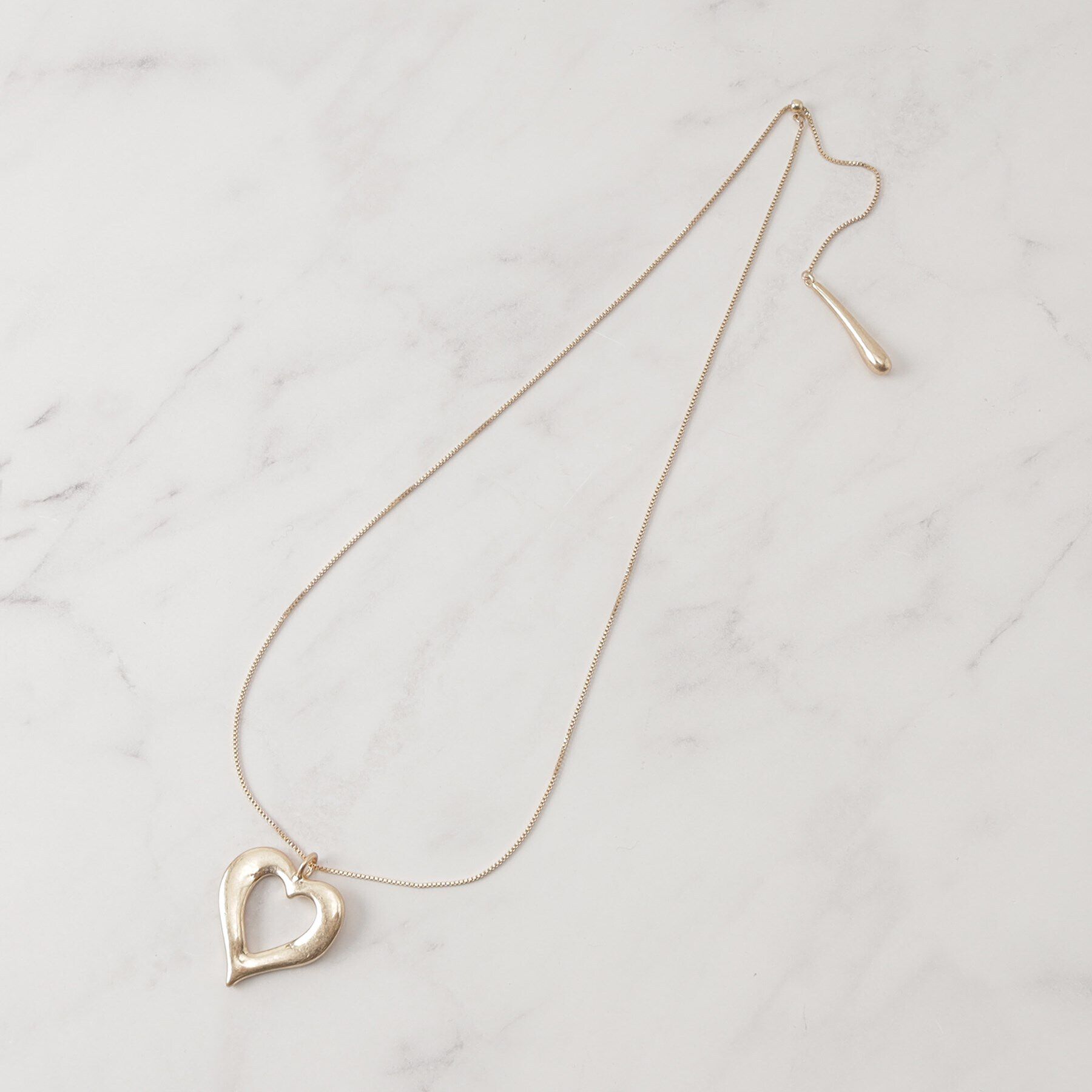 SHOO･LA･RUE「【2WAY】ハートネックレス」|ネックレス|