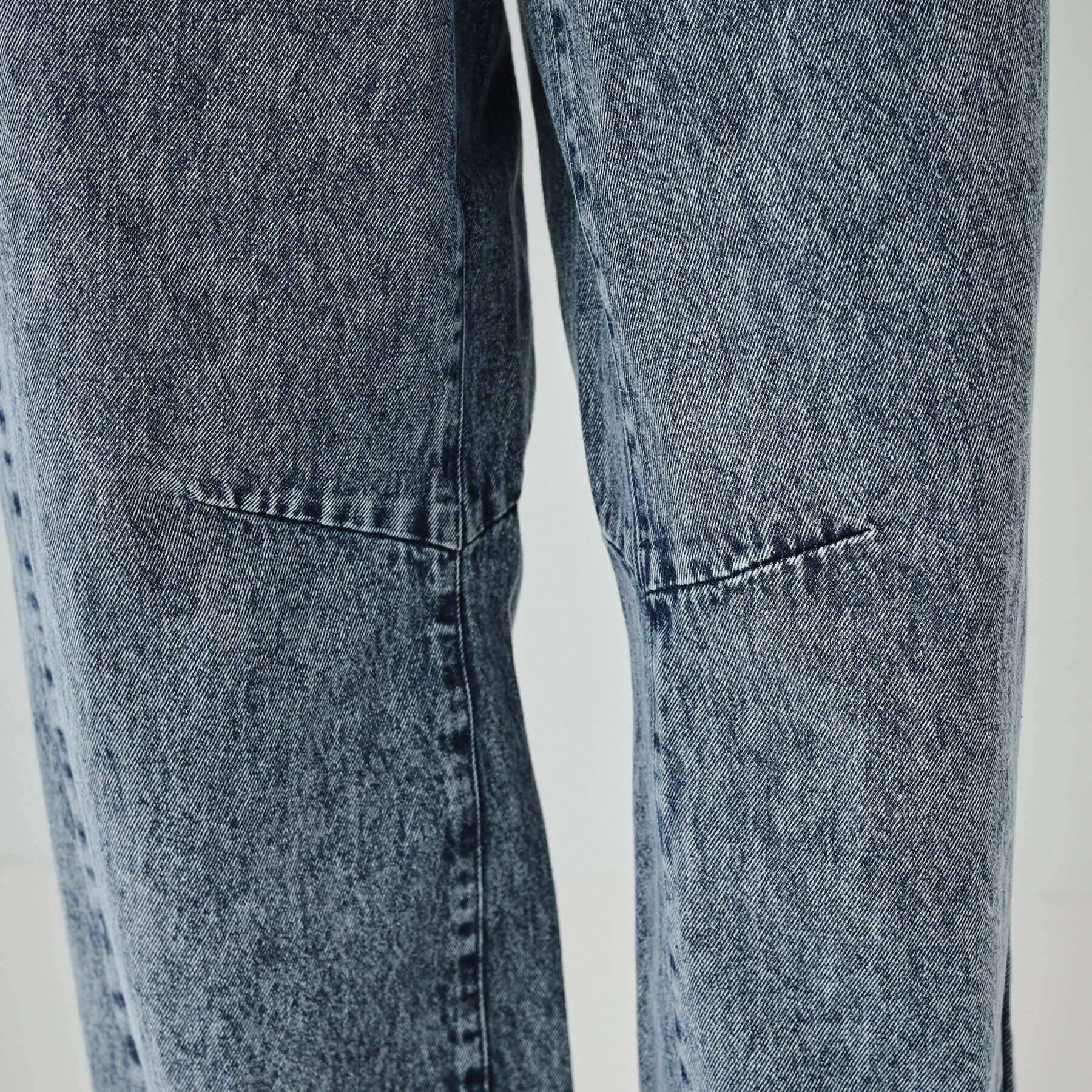 SHOO･LA･RUE「【S-LL】ケミカルウォッシュ カーブデニムパンツ」|その他|