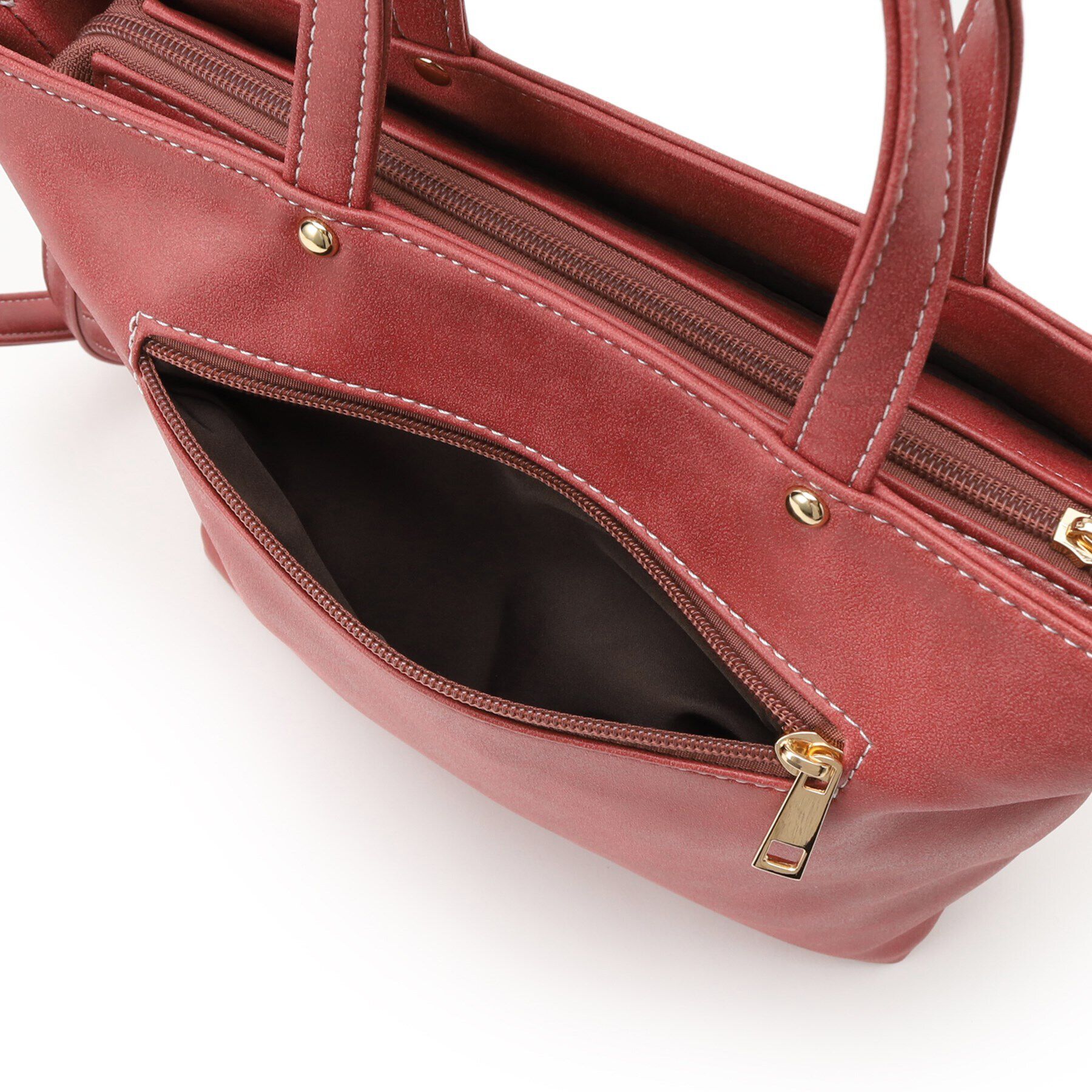 SHOO･LA･RUE「【2WAY】ムラ合皮トートバッグ」|トートバッグ|